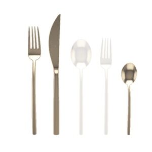 Mepra Due Champagne Flatware 36 pieces